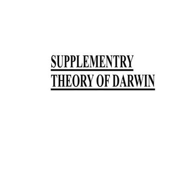 Darwin sexual selction, pangensis and artificial theory
