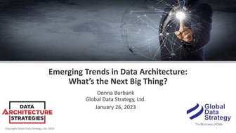 Emerging Trends in Data Architecture – What’s the Next Big Thing?