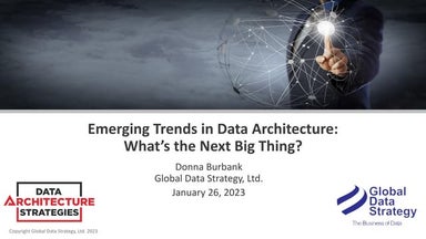 Emerging Trends in Data Architecture – What’s the Next Big Thing?