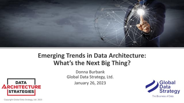 Emerging Trends in Data Architecture – What’s the Next Big Thing?