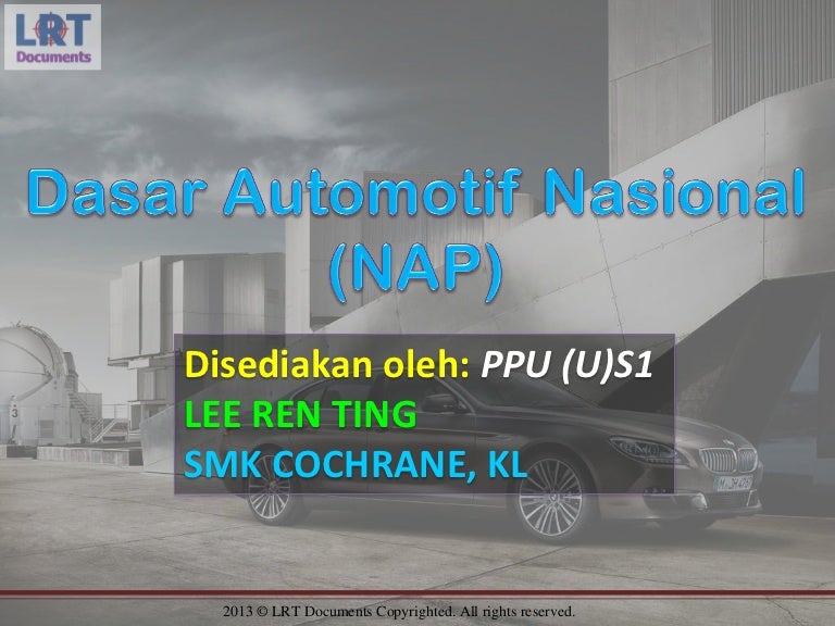 Dasar Automotif Nasional Nap