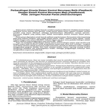 Dasar sistem kontrol