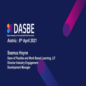 Digital Academy for Sustainable Built Environment