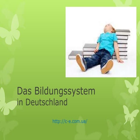 Das bildungssystem in deutschland