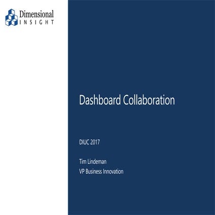 Dashboard Collaboration by Dimensional Insight