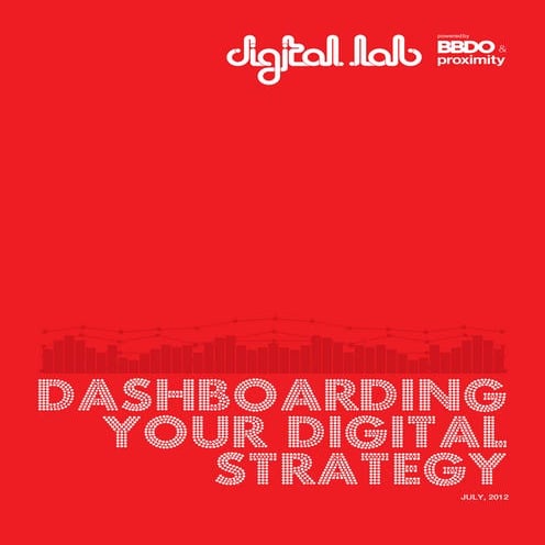 How to Dashboard your Digital Strategy