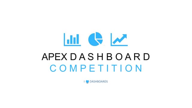 APEX Dashboard Competition - Winners