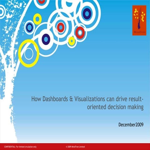 How Dashboards & Visualizations can drive result-oriented decision making