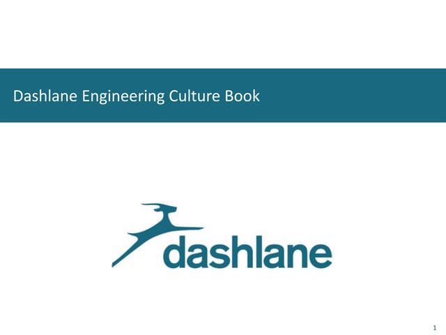 Dashlane Engineering Culture Book