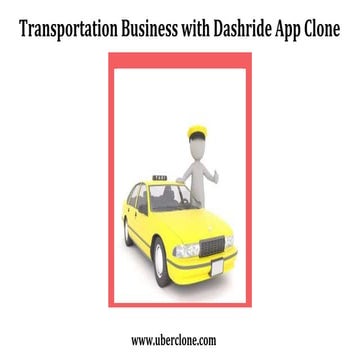 Dashride app clone
