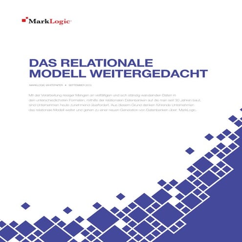 Warum NoSQL Datenbanken auf dem Vormarsch sind