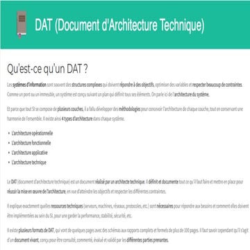 DAT document architecture technique 2025 2024.pdf