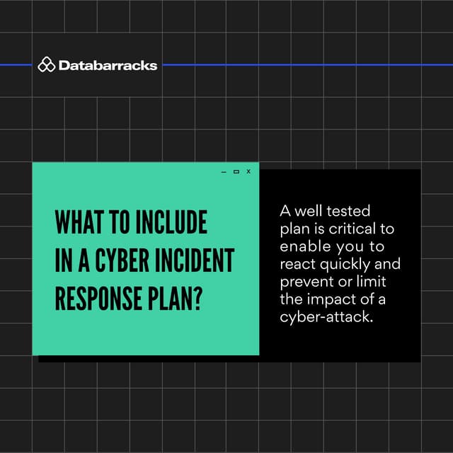 Cyber Incident Response Plan