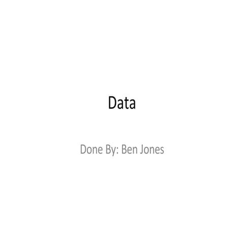 Data