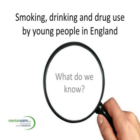 Smoking, drinking and drug use by young people in England
