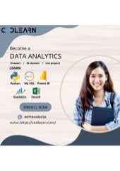 Data Analytics Course In Online Data Analytics Course In Online