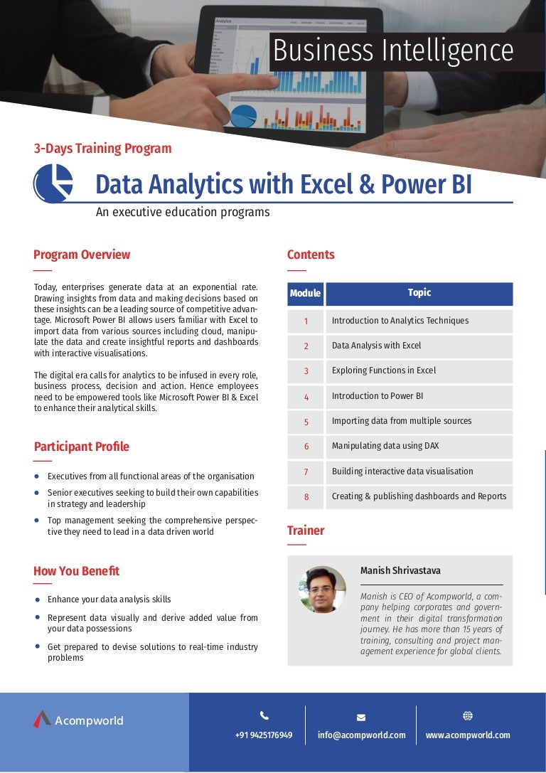 excel power bi training