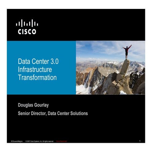 Data Center 3.0 Infrastructure Transformation