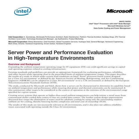 Data center-server-cooling-power-management-paper
