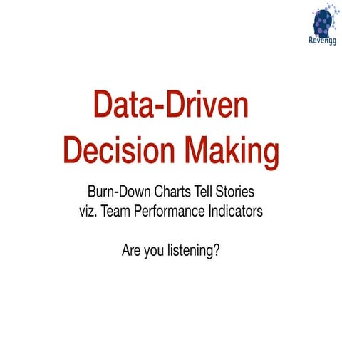 Data Driven Decision Making - Chapter 1. Team Performance | PPT