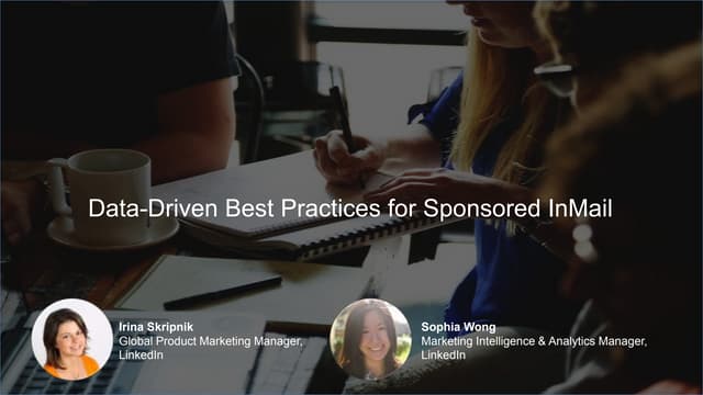 Data-Driven Best Practices for LinkedIn Sponsored InMail