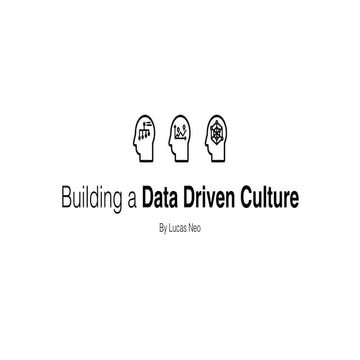 Building a Data-Driven Culture