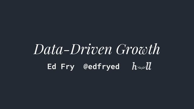 Data-Driven Growth: Lies, Lawyers & Outsized Results