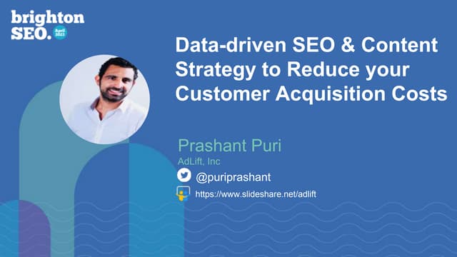 Data-driven SEO & content strategy to reduce your customer acquisition costs