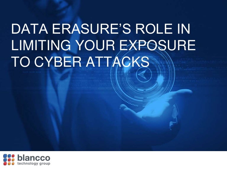 Data erasure's role in limiting cyber attacks