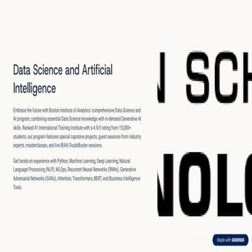 AI and ML Certification Courses in Bengaluru