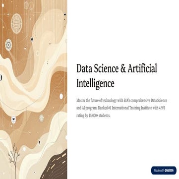 Best Data Science course in Chennai with Placement | PDF