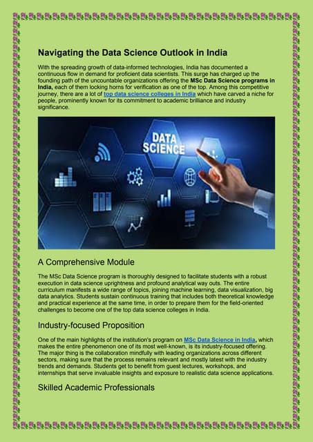 Navigating The Data Science Outlook In India Pdf Free Download Navigating The Data Science Outlook In India Pdf Free Download