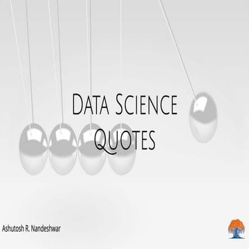 Quotes on data science and big data