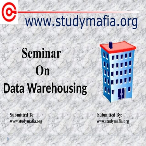 Data Warehouse: Concepts and Architecture | PPTX