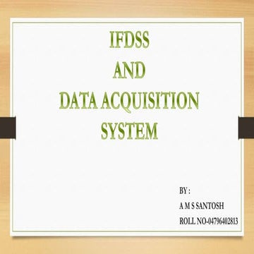 Data acquisition system