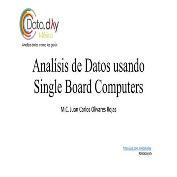 Analítica de Datos usando Single Board Computers
