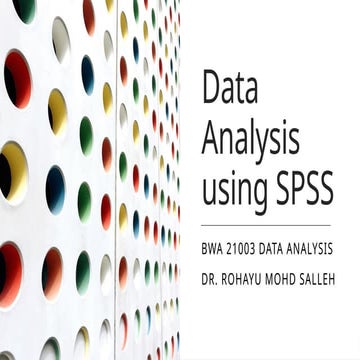 dataanalysisusingspss.pptx an introduction