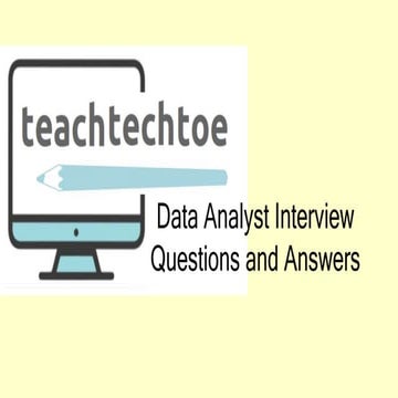 Crack Data Analyst Interview Course