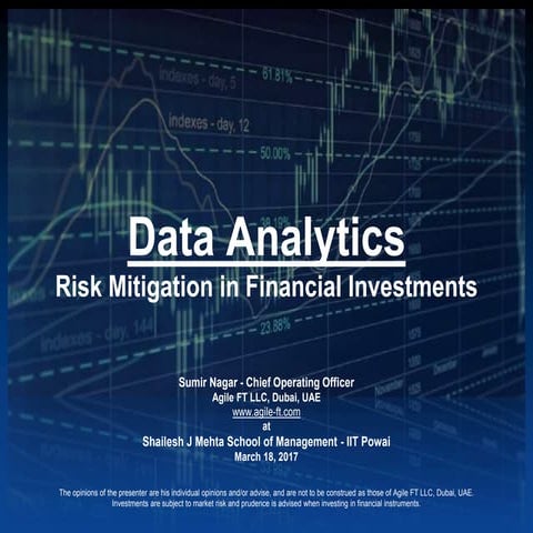 Data Analytics: Risk Mitigation in Financial Investments v01