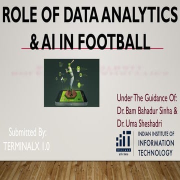 Role of Data Analytics & AI in Football