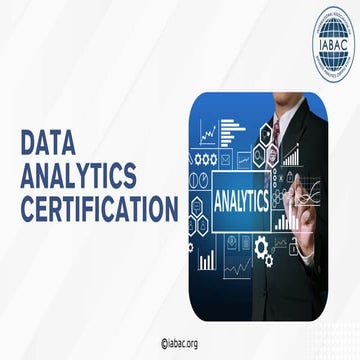 Data Analytics Certification | IABAC Certification