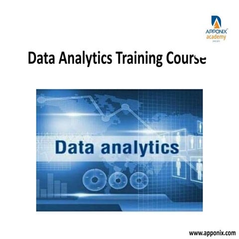 Data analytics certification training course 