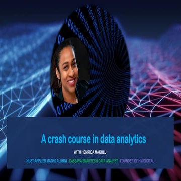Data analytics crash course | PDF