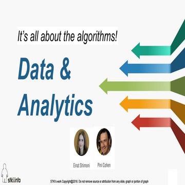 Data & Analytics trends STKI summit 2016