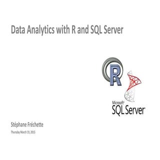 Data Analytics with R and SQL Server