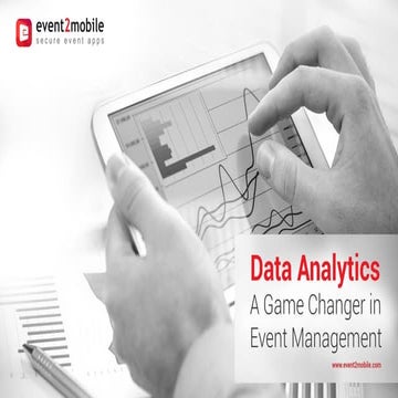 Data Anayltics - A Game Changer in Event Management