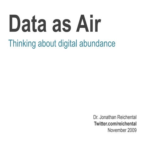 Data As Air
