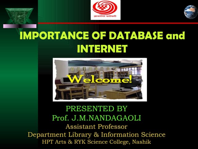 Importance of Database in Library