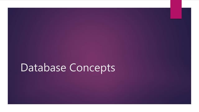 Data base