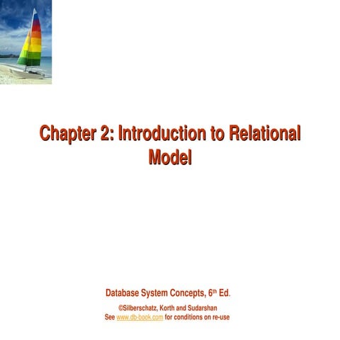 Intro to Relational Model in database system | PPT